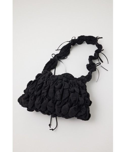 MOUSSY（マウジー）の「SHOULDER RIBBON PURSE バッグ（ショルダーバッグ・レディース・ブラック/ホワイト・FREE）」の20枚目の写真