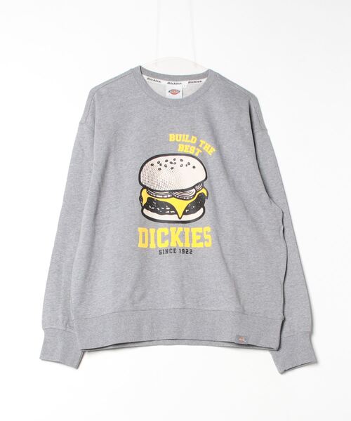 【セール】フレンチテリー クルーネック スウェット リラックスフィット（スウェット）｜Dickies（ディッキーズ）