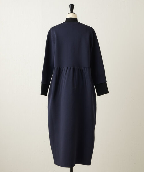 BEARDSLEY（ビアズリー）の「バイカラーニットワンピース（ワンピース・レディース・キャメル/ネイビー・FREE）」の16枚目の写真