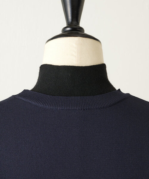 BEARDSLEY（ビアズリー）の「バイカラーニットワンピース（ワンピース・レディース・キャメル/ネイビー・FREE）」の18枚目の写真