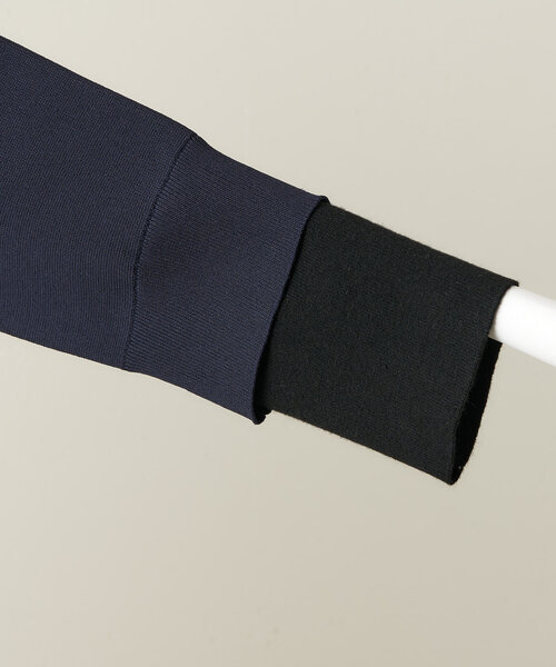 BEARDSLEY（ビアズリー）の「バイカラーニットワンピース（ワンピース・レディース・キャメル/ネイビー・FREE）」の20枚目の写真