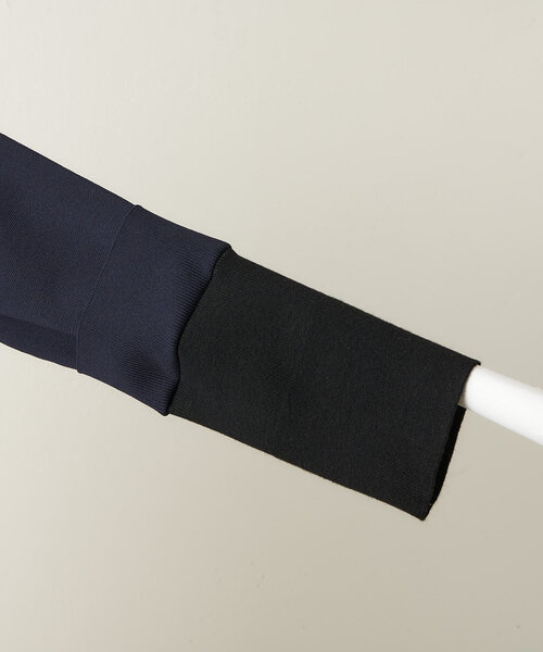 BEARDSLEY（ビアズリー）の「バイカラーニットワンピース（ワンピース・レディース・キャメル/ネイビー・FREE）」の21枚目の写真