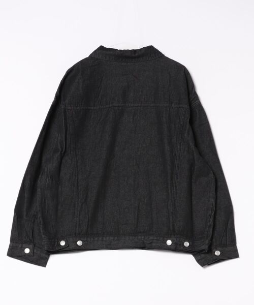 INGNI（イング）の「【WEB限定】ビッグデニムジャケット（デニムジャケット・レディース・ブラック/インディゴブルー/ブルー系その他/グレー/ブルー系その他6・M）」の9枚目の写真