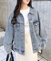 INGNI（イング）の「【WEB限定】ビッグデニムジャケット（デニムジャケット）」