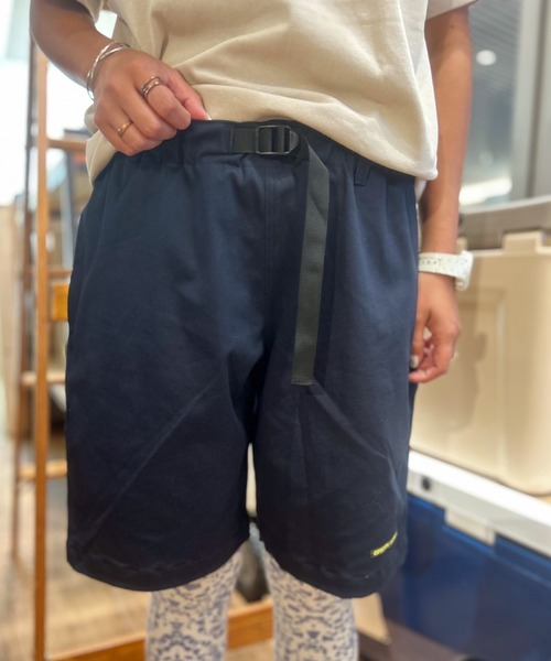 GREEN BOWL(グリーンボウル)の「【日本製】グリーンボウル【GREEN BOWL】Stretch Twill Easy Short Pants(その他パンツ・メンズ・ブラウン/ネイビー・L/M)」の1枚目の写真