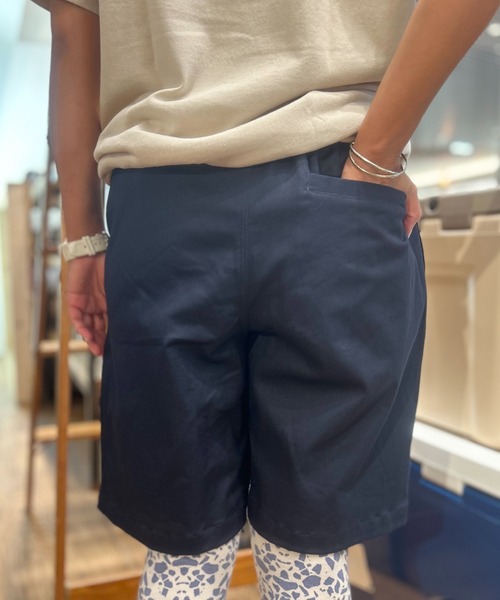 GREEN BOWL(グリーンボウル)の「【日本製】グリーンボウル【GREEN BOWL】Stretch Twill Easy Short Pants(その他パンツ・メンズ・ブラウン/ネイビー・L/M)」の7枚目の写真