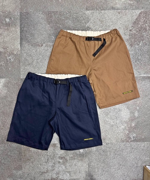 GREEN BOWL(グリーンボウル)の「【日本製】グリーンボウル【GREEN BOWL】Stretch Twill Easy Short Pants(その他パンツ・メンズ・ブラウン/ネイビー・L/M)」の12枚目の写真