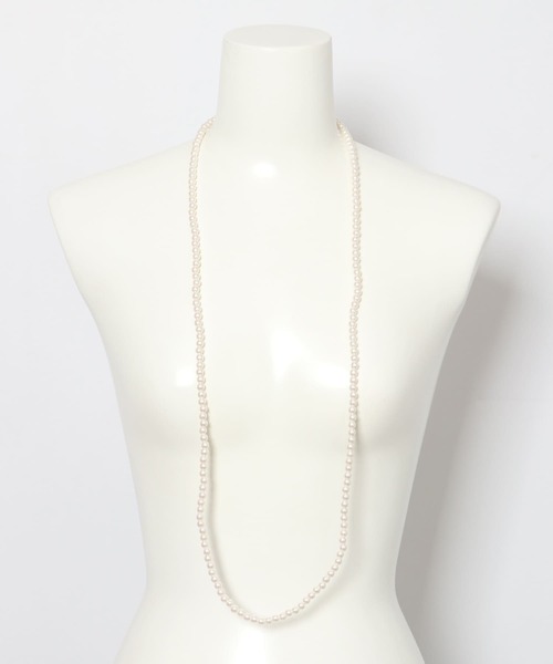 URBAN RESEARCH Sonny Label(アーバンリサーチサニーレーベル)の「パールロングネックレス(ネックレス・レディース・オフホワイト・ONE)」の3枚目の写真