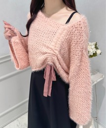 ラメドロストリボントップス【ZOZOTOWN限定アイテム】