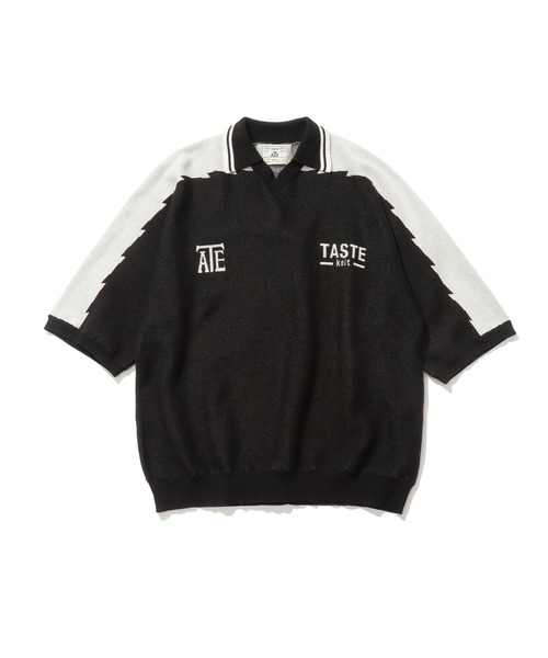 TASTE by Knit(テイストバイニット)の「【TASTE by Knit】Game knit polo(ニット/セーター・メンズ・ブラック/ベージュ・MEDIUM/SMALL)」の21枚目の写真