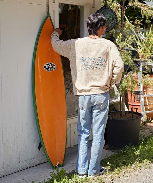 Kahiko(カヒコ)の「【Kahiko】SURF&Palms ギルモアMEN'Sトップス(その他トップス・メンズ・ブラック/ベージュ/ターコイズブルー・FREE)」の4枚目の写真