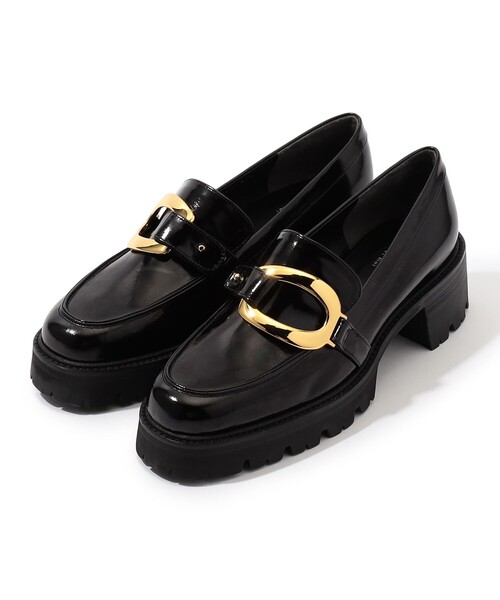 TOMORROWLAND （トゥモローランド）の「L'unique et moi BRIGITTE ボリュームローファー（ローファー・レディース・ブラック・22.5/24.5/23.5）」の2枚目の写真