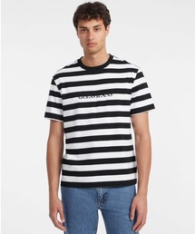 GUESS JEANS(QXW[Y)GUESS JEANS Ss Cn Reg Striped Yd Tee  TVc(TVc/Jbg\[)