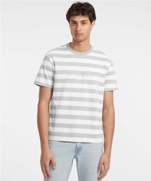 GUESS JEANS Ss Cn Reg Striped Yd Tee 半袖 Tシャツ