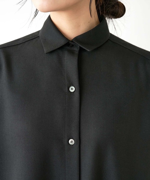 MICA&DEAL(マイカ&ディール)の「ヘムフレアワンピース(ワンピース・レディース・グレー/ライトベージュ/ブラック・FREE)」の11枚目の写真