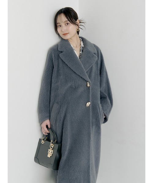 SNIDEL（スナイデル）の「パフハンドルバッグ（ショルダーバッグ・レディース・ダークグレー/ブラック/ライトベージュ/ライトブルー・FREE）」の9枚目の写真