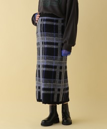 LEPSIM | 【産前・産後対応】マタニティ／チェック柄スカート　149043(マタニティウェア/グッズ)