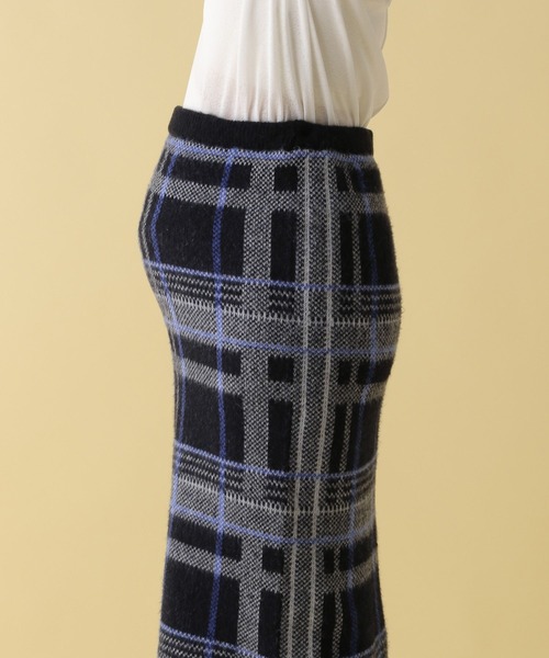 LEPSIM（レプシィム）の「【産前・産後対応】マタニティ／チェック柄スカート　149043（マタニティウェア/グッズ・レディース・ブラック系その他/ブラウン系その他・FREE）」の14枚目の写真