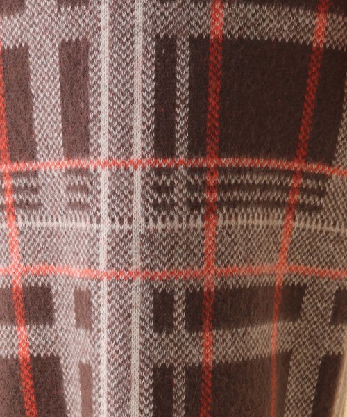 LEPSIM（レプシィム）の「【産前・産後対応】マタニティ／チェック柄スカート　149043（マタニティウェア/グッズ・レディース・ブラック系その他/ブラウン系その他・FREE）」の3枚目の写真