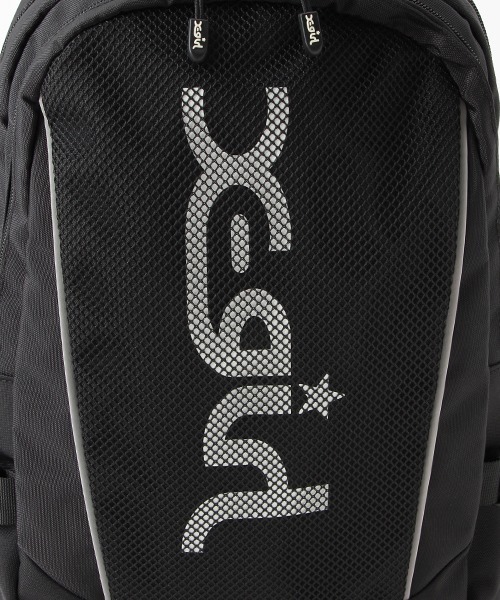 X-girl Stages（エックスガールステージス）の「メッシュロゴバックパック（バックパック/リュック・キッズ・アイボリー/ブラック・FREE）」の10枚目の写真