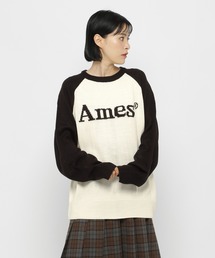 AMESWORLDWIDE | 【UNISEX】AMES WORLDWIDE／ラグランプルオーバーニット(ニット/セーター)