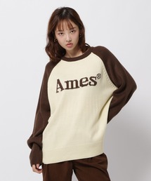 AMESWORLDWIDE | 【UNISEX】AMES WORLDWIDE／ラグランプルオーバーニット(ニット/セーター)