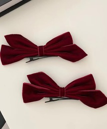 Nia | Nia(ニア)/2set BIGリボンヘアピン(ヘアピン)