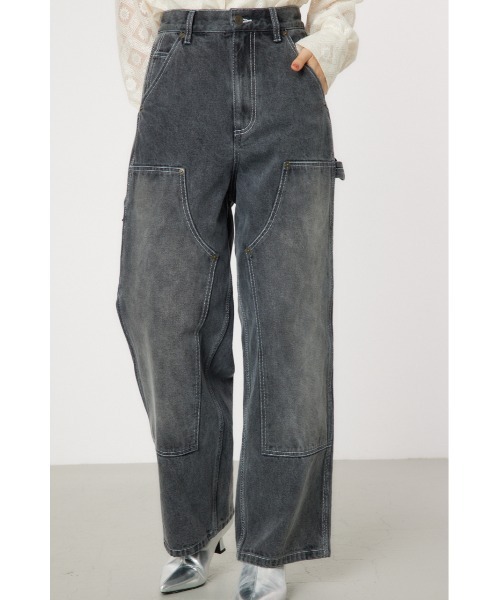 RODEO CROWNS WIDE BOWL（ロデオクラウンズワイドボウル）の「DOUBLE KNEE ペインターパンツ（その他パンツ・レディース・ブラウン/レッド/ブルー/ブラック・SMALL/MEDIUM）」の16枚目の写真