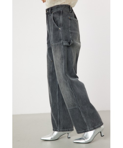 RODEO CROWNS WIDE BOWL（ロデオクラウンズワイドボウル）の「DOUBLE KNEE ペインターパンツ（その他パンツ・レディース・ブラウン/レッド/ブルー/ブラック・SMALL/MEDIUM）」の17枚目の写真