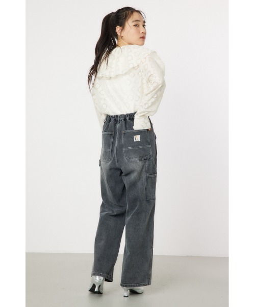 RODEO CROWNS WIDE BOWL（ロデオクラウンズワイドボウル）の「DOUBLE KNEE ペインターパンツ（その他パンツ・レディース・ブラウン/レッド/ブルー/ブラック・SMALL/MEDIUM）」の21枚目の写真