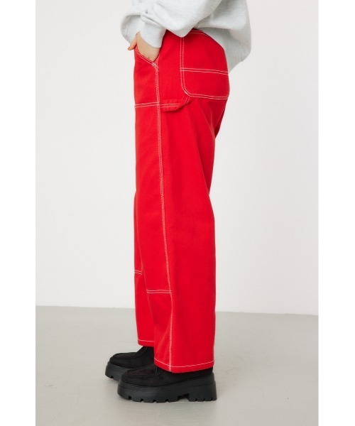 RODEO CROWNS WIDE BOWL（ロデオクラウンズワイドボウル）の「DOUBLE KNEE ペインターパンツ（その他パンツ・レディース・ブラウン/レッド/ブルー/ブラック・SMALL/MEDIUM）」の12枚目の写真