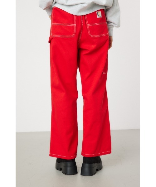 RODEO CROWNS WIDE BOWL（ロデオクラウンズワイドボウル）の「DOUBLE KNEE ペインターパンツ（その他パンツ・レディース・ブラウン/レッド/ブルー/ブラック・SMALL/MEDIUM）」の13枚目の写真