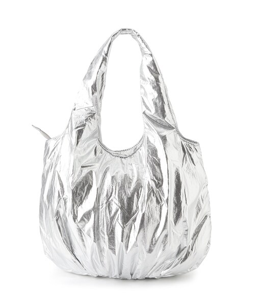 SHOO・LA・RUE（シューラルー）の「◆シャイニー／無地アソートトートバッグ（トートバッグ・レディース・シルバー系その他/ブロンズ/ブラック系3/シルバー/グレー系3・00）」の9枚目の写真