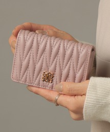 MCM ピンクレザー名刺入れ 本革名刺入れ カードケース 栃木レザー(ピンク) 名刺入れ