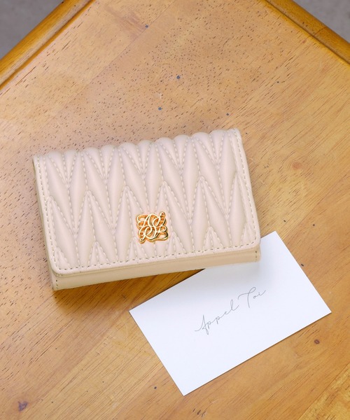 ALTROSE（アルトローズ）の「名刺ケース 名刺入れ カードケース キルティング ロージア（名刺入れ・レディース・ブラック/ピンク/ブルー/グレイッシュベージュ/アイボリー/グレー/ライトイエロー/ライトグリーン・FREE）」の12枚目の写真