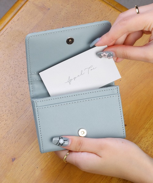 ALTROSE（アルトローズ）の「名刺ケース 名刺入れ カードケース キルティング ロージア（名刺入れ・レディース・ブラック/ピンク/ブルー/グレイッシュベージュ/アイボリー/グレー/ライトイエロー/ライトグリーン・FREE）」の16枚目の写真