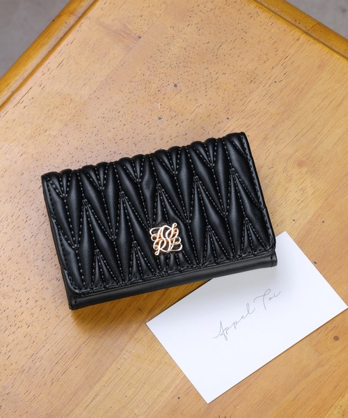 ALTROSE（アルトローズ）の「名刺ケース 名刺入れ カードケース キルティング ロージア（名刺入れ・レディース・ブラック/ピンク/ブルー/グレイッシュベージュ/アイボリー/グレー/ライトイエロー/ライトグリーン・FREE）」の22枚目の写真