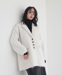 LIAN | シャギーテーラードジャケットコート(ピーコート)