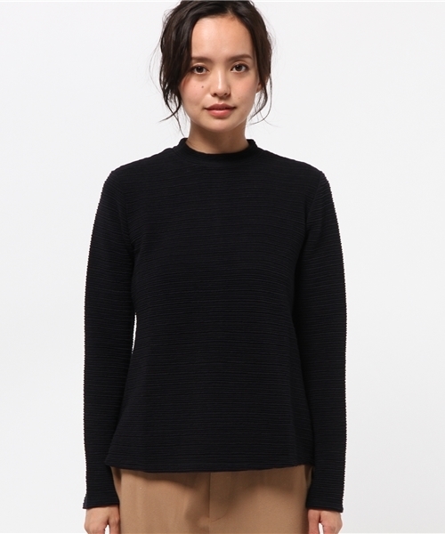 OUTLET(アウトレット)の「【Sheta】スタンドカラーカットソー(Tシャツ/カットソー・レディース・グレー/オフホワイト/ブラック・FREE)」の7枚目の写真