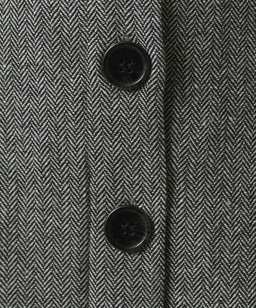 ITS'DEMO（イッツデモ）の「◆【後ろウエストゴム／手洗い可】ヘリンボーンスカート（スカート・レディース・ブラック系1/グレー系/グレー系1・00）」の15枚目の写真