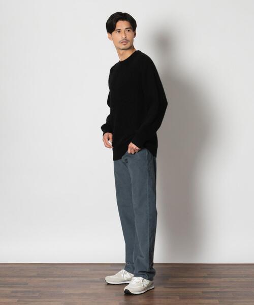 BACK NUMBER(バックナンバー)の「BACK NUMBER(バックナンバー)「BritishWool」l畔編みクルーネックニット(ニット/セーター・メンズ・ブラウン/ブラック/オフホワイト/ネイビー・M/L/XL)」の20枚目の写真