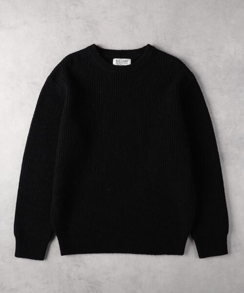 BACK NUMBER(バックナンバー)の「BACK NUMBER(バックナンバー)「BritishWool」l畔編みクルーネックニット(ニット/セーター・メンズ・ブラウン/ブラック/オフホワイト/ネイビー・M/L/XL)」の19枚目の写真