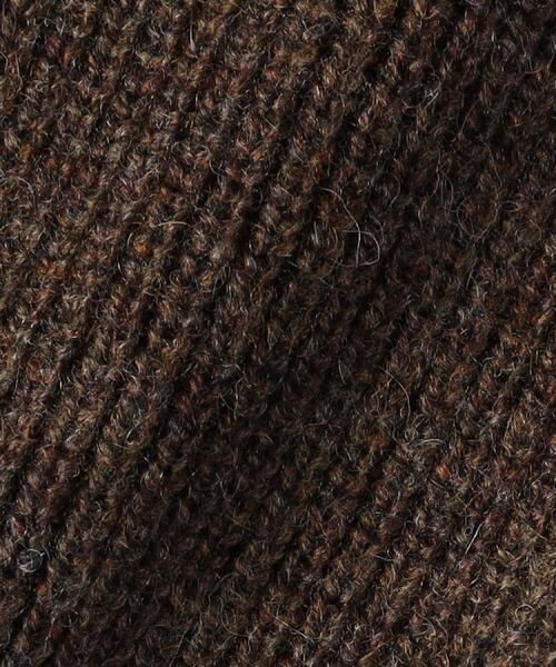 BACK NUMBER(バックナンバー)の「BACK NUMBER(バックナンバー)「BritishWool」l畔編みクルーネックニット(ニット/セーター・メンズ・ブラウン/ブラック/オフホワイト/ネイビー・M/L/XL)」の9枚目の写真