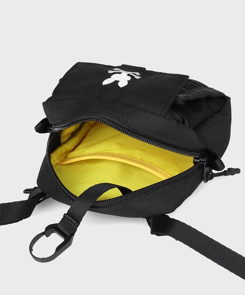 Psycho Bunny(サイコバニー)の「CORDURA fabric ミニショルダーバッグ(ショルダーバッグ・メンズ・ブラック・FREE)」の5枚目の写真
