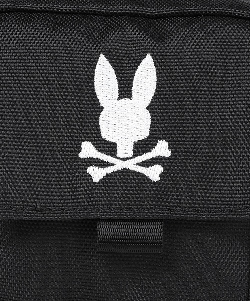 Psycho Bunny(サイコバニー)の「CORDURA fabric ミニショルダーバッグ(ショルダーバッグ・メンズ・ブラック・FREE)」の7枚目の写真