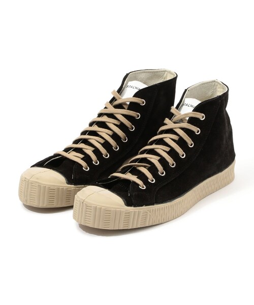 【関税込み】Spalwart ブラック Special ミッドカットスニーカー セール】SPALWART Special Mid Suede スニーカー（スニーカー
