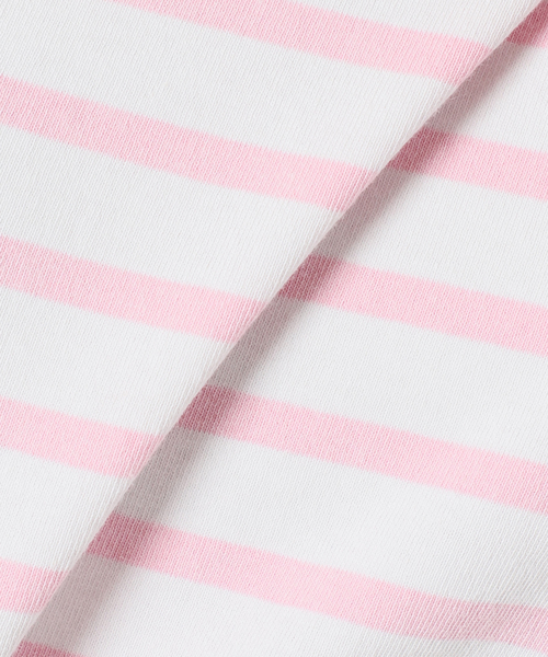 OUTDOOR PRODUCTS（アウトドアプロダクツ）の「VINTAGE LIKE ボーダー ボートネックロンT（Tシャツ/カットソー・レディース・ピンク/グリーン/ブルー系その他/ブラック・FREE）」の11枚目の写真