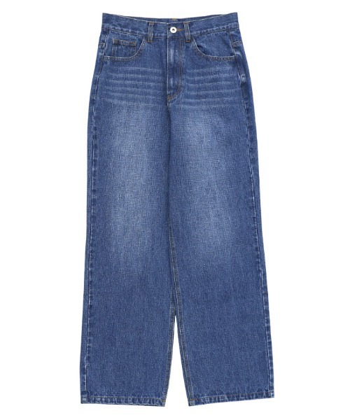 ハイウエストストレートデニムパンツ（デニムパンツ）｜select MOCA