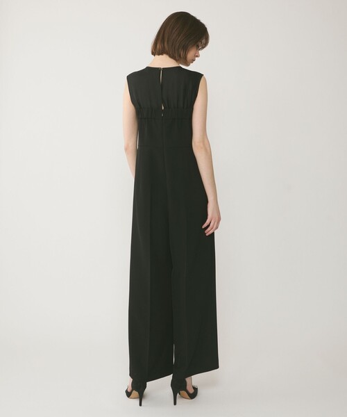 GRACE CONTINENTAL（グレースコンチネンタル）の「オーガン切替サロペ（つなぎ/オールインワン・レディース・ブラック/グレー・36/38）」の5枚目の写真