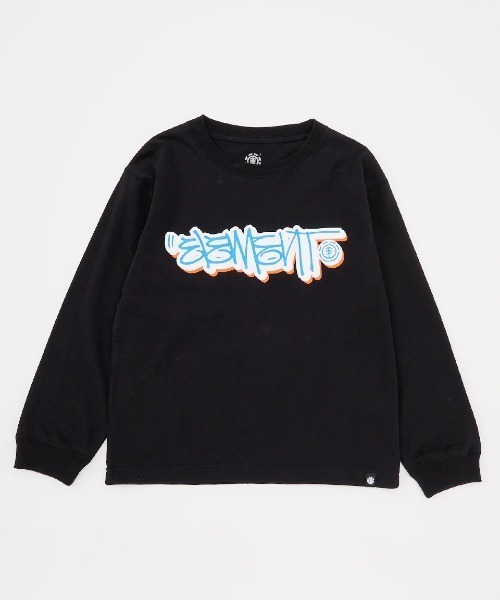 ELEMENT（エレメント）の「ELEMENT キッズ TAG LS YOUTH ロンＴ/エレメントキッズロゴ長袖ロンT（Tシャツ/カットソー・キッズ・ブラック/ホワイト/グリーン系その他・SMALL/MEDIUM/LARGE/X-LARGE）」の9枚目の写真